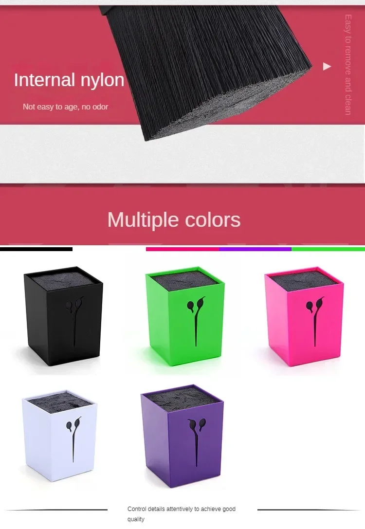 1pcs Hairdressing Scissors Holder Stand Shears Comb Hair Clips Storage Box Salon Hairdresser Scissor Keep Hairdressing Organizer