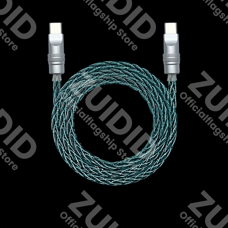 Customized 240W USB C To Type C Fast Charging Cable Single Crystal Copper USB C Data Cord For IPhone 16 15 MacBook iPad Samsung