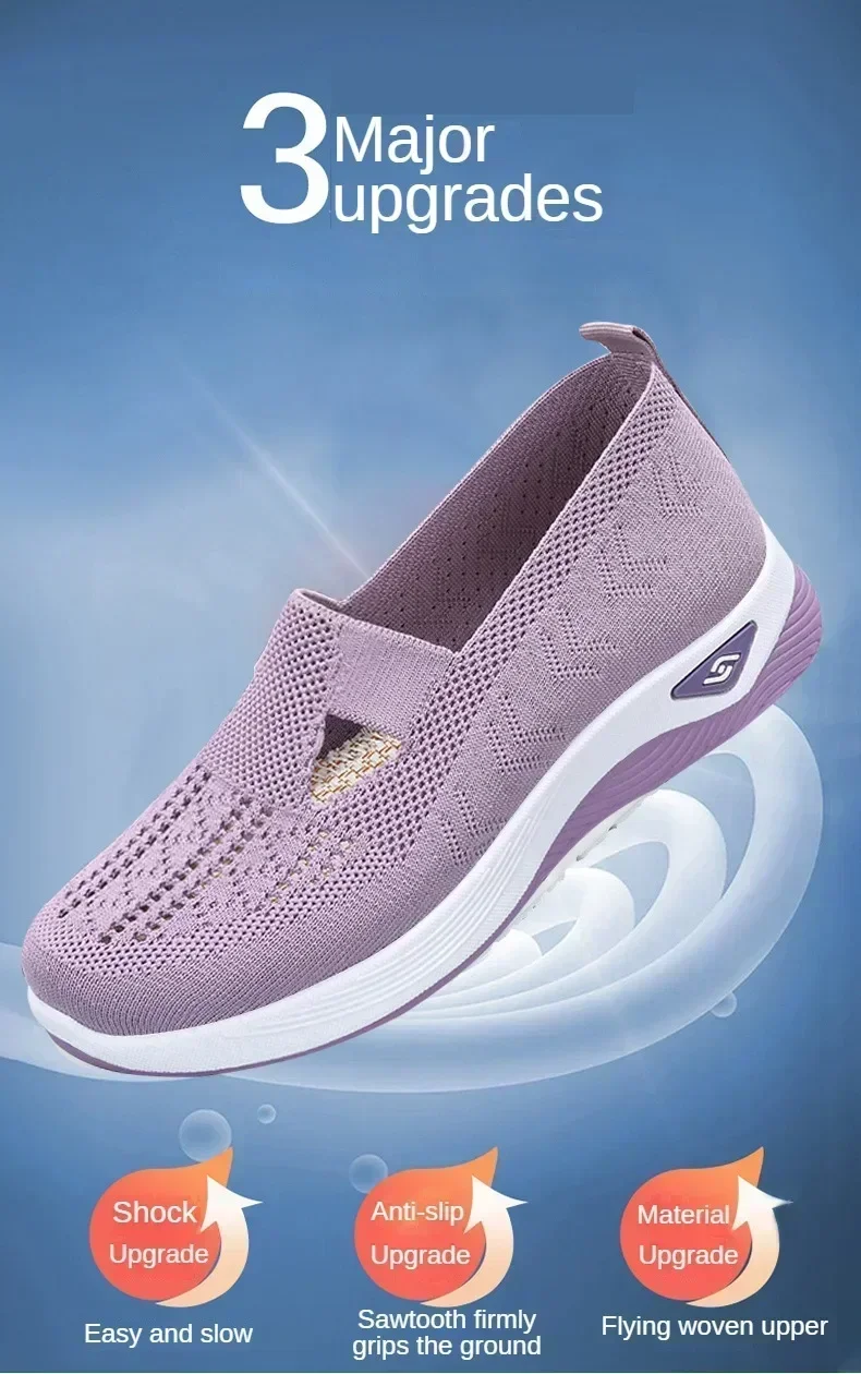 New Arrival Women Mesh Breathable Comfortable Orthopedic Shoes Non Slip Sneakers Women's Casual Shoes for Spring and Summer