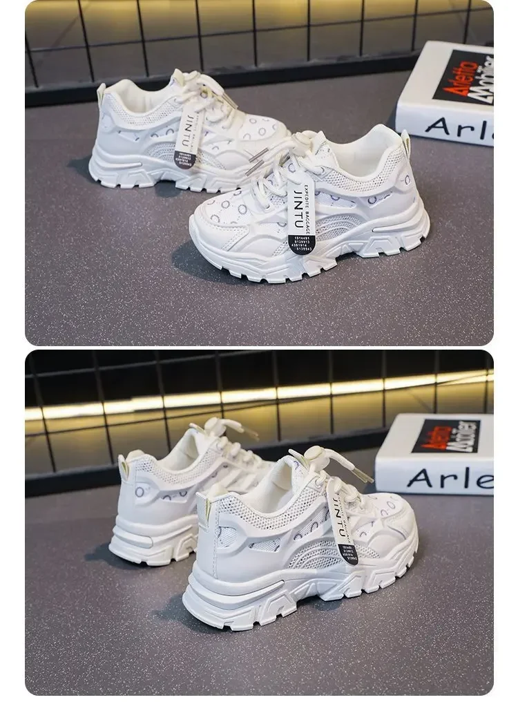 Children's Casual Shoes 2023 Spring Style Net Breathable Non-slip Running Shoes For Boys And Girls Comfortable Outdoor Footwear