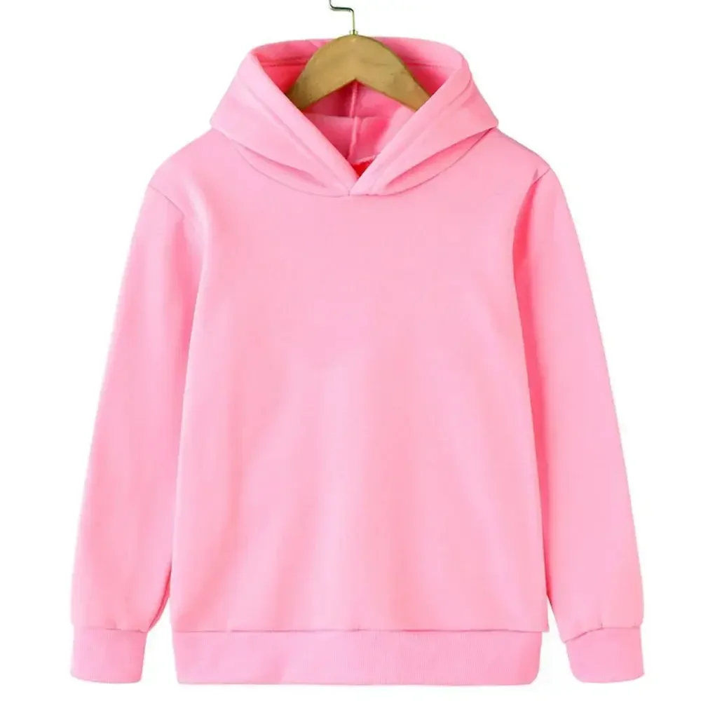 Spring and Autumn Cartoon Print Children's Hooded Hoodie Top New Casual Fashion Kid Sweatshirt Coat Boys/Girls Hooded Pullover