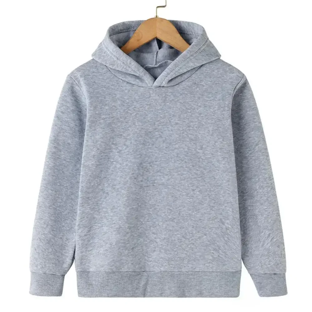 Spring and Autumn Cartoon Print Children's Hooded Hoodie Top New Casual Fashion Kid Sweatshirt Coat Boys/Girls Hooded Pullover