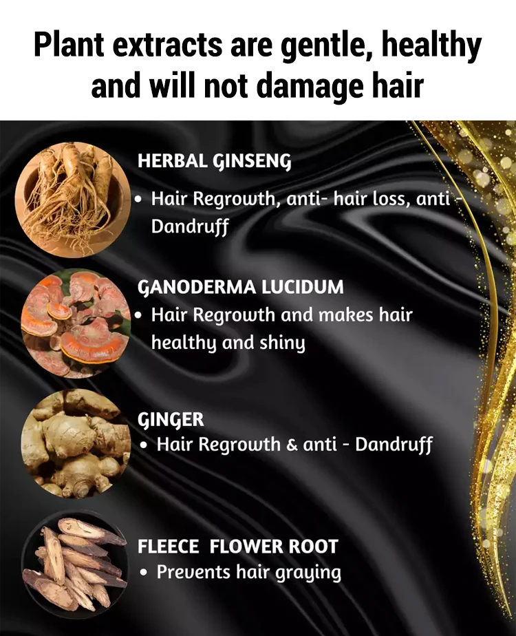 Bubble Botanical Hair Dye Can Cover White Hair At Home Lazy Hair Color Care Natural Plant Essence Permanent Hair Color Cream