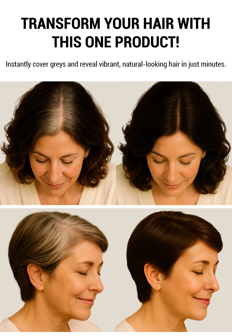 Bubble Botanical Hair Dye Can Cover White Hair At Home Lazy Hair Color Care Natural Plant Essence Permanent Hair Color Cream