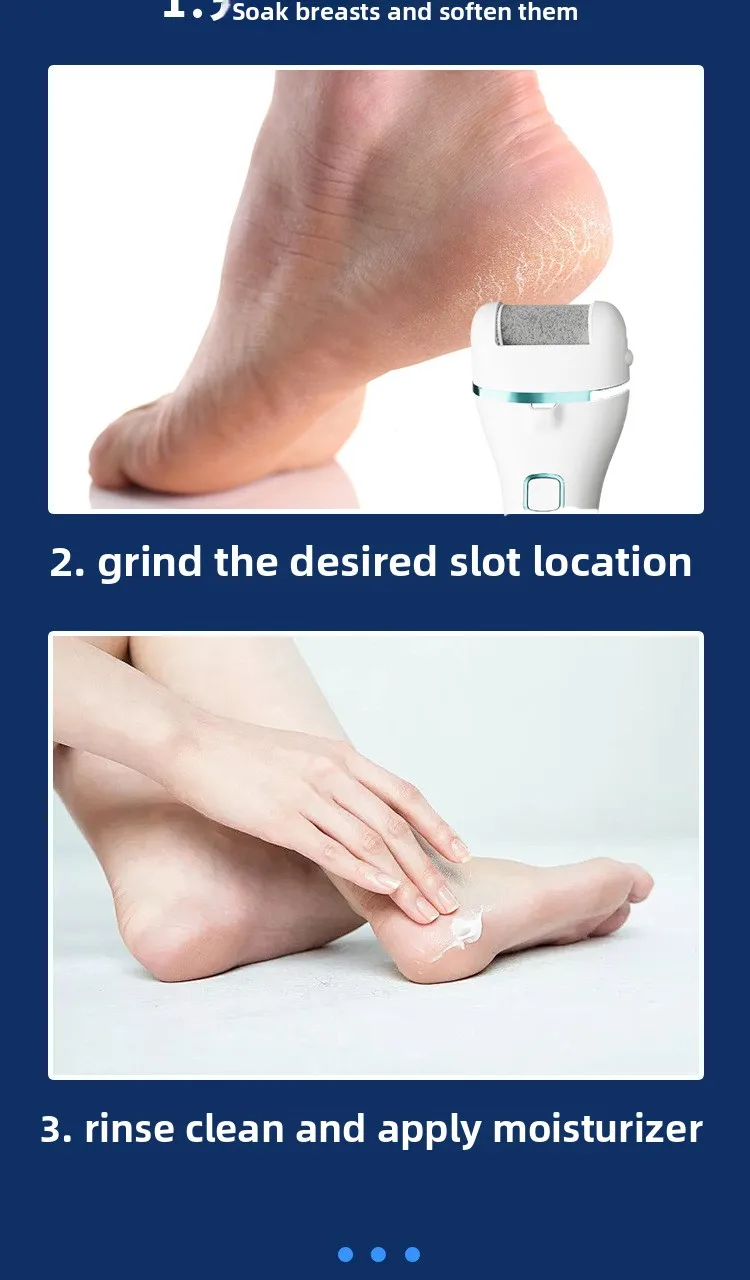 Electric Foot Sandpaper Electric Foot Callus Remover Electric Foot Grinder Pedicure pedicure machine pedicure tools