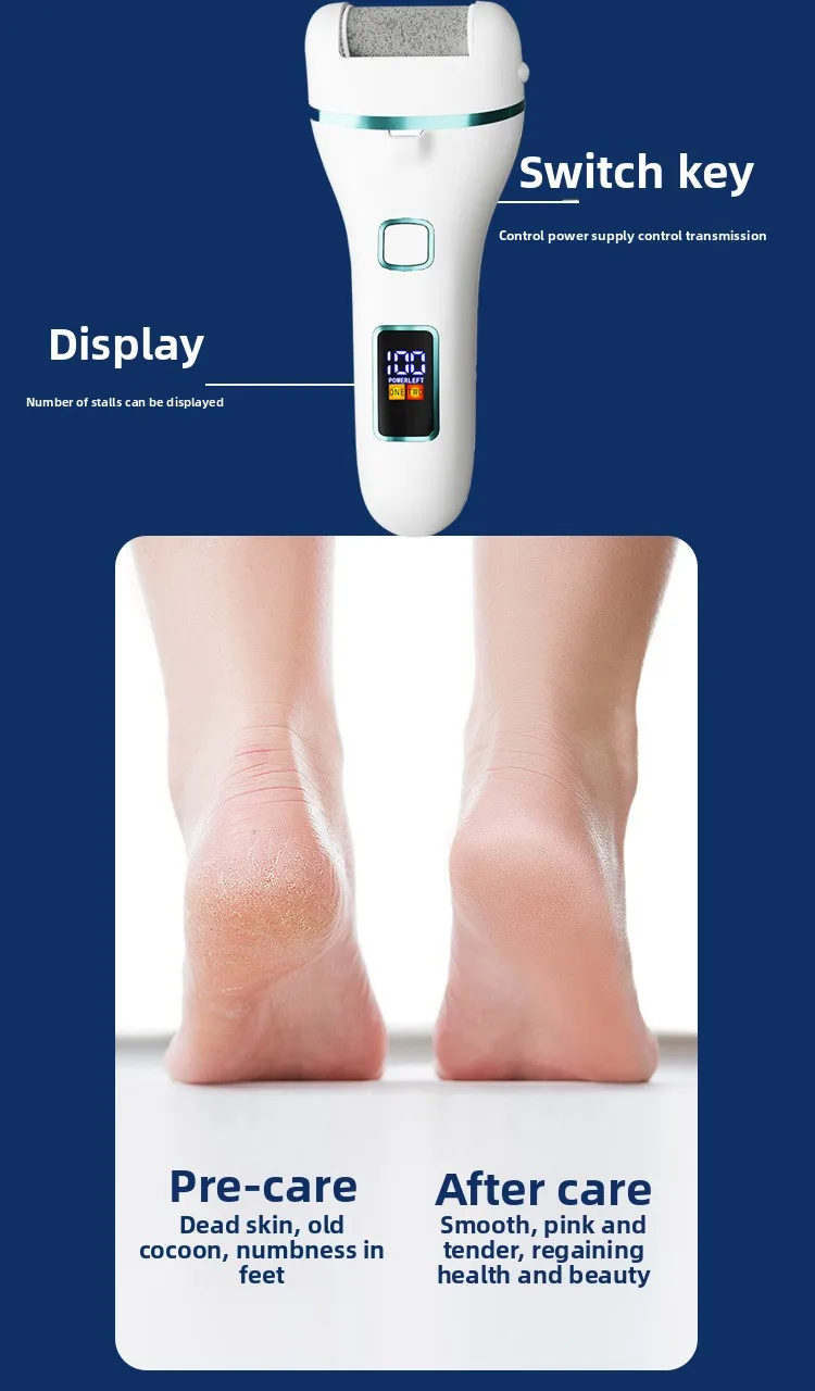 Electric Foot Sandpaper Electric Foot Callus Remover Electric Foot Grinder Pedicure pedicure machine pedicure tools