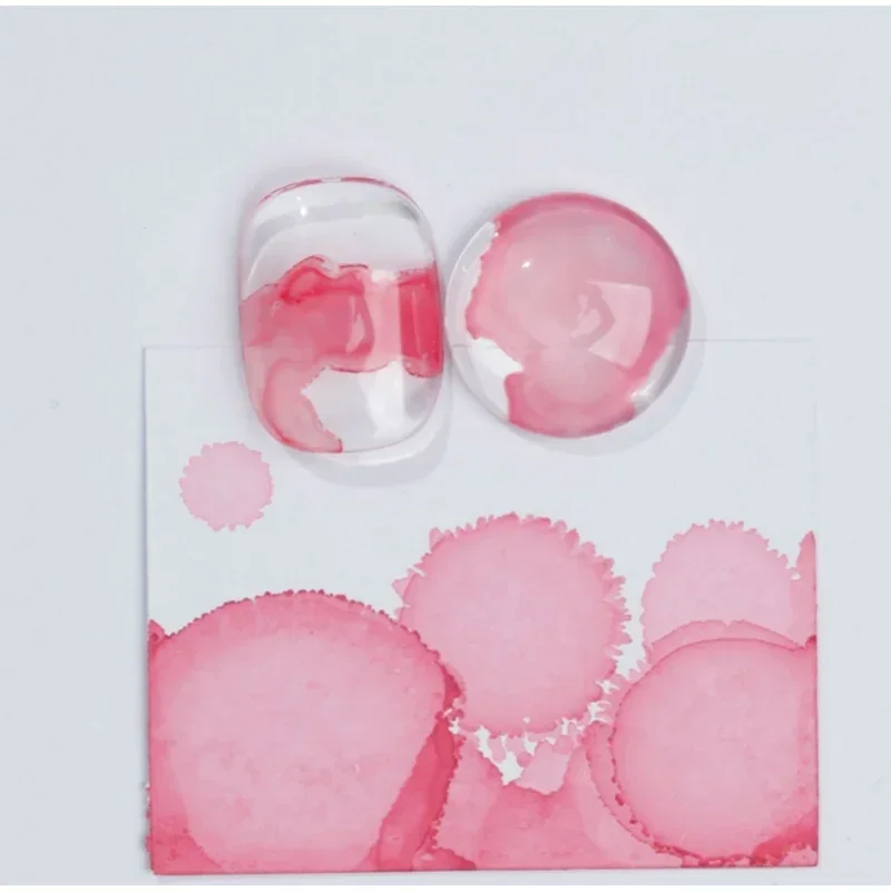 Hot Nail Art 6 Colors 6ML Summer Ice Cream Nail Dye Solution Creative Nail Pattern DIY Design Dye Solution Women Nail Decoration