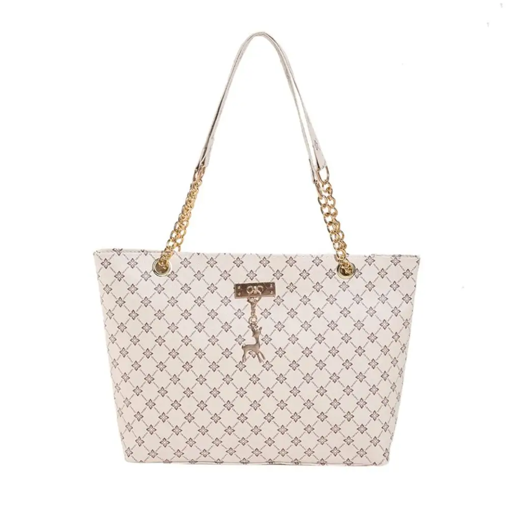 Women Luxury Design Tote Bag Large Capacity Handbag Fashion Printing Shoulder Bag Trendy New Shopping Bag Purse
