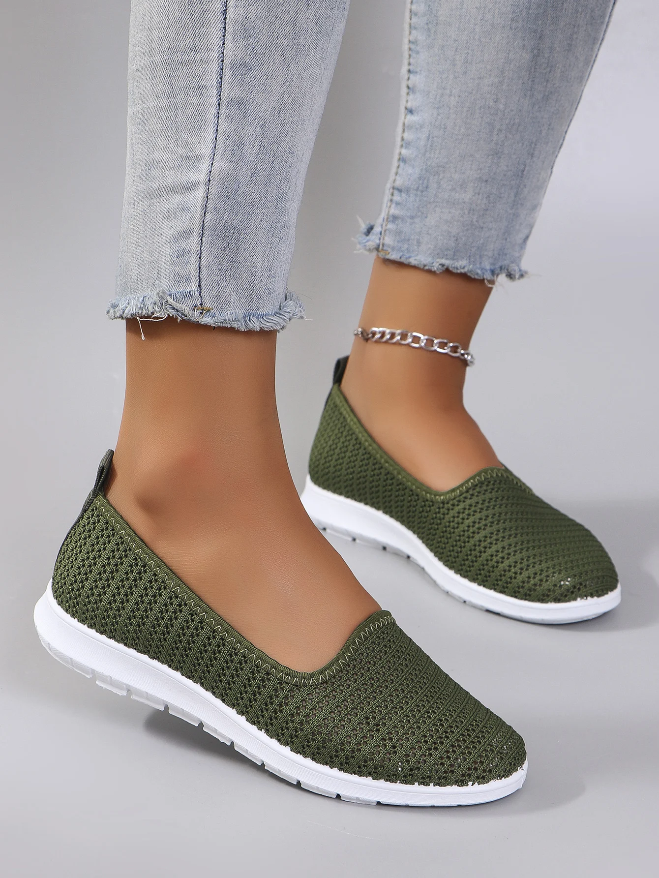 Women's summer breathable mesh flat shoes women's shoes casual sneakers shoes, clearance free shipping