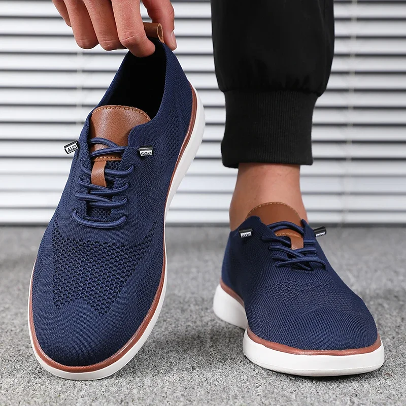 Men's Lightweight Knitted Shoes Comfortable All Day Long Have Excellent Fit Walking Shoes Suitable for Daily Wear Hiking Shoes