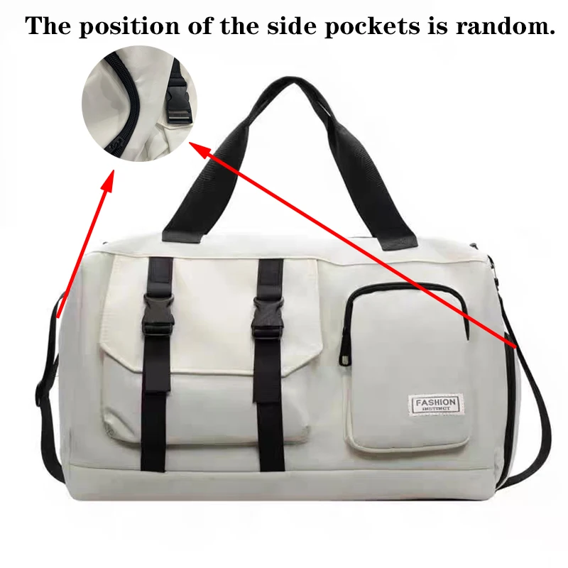 The Neutral Color Backpack for Men and Women Is Suitable for Travel and Can Be Carried by Hand or Worn on The Shoulder.
