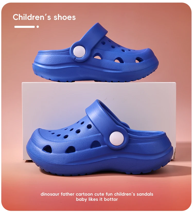 Children's shoes, boys' summer outerwear, home, anti-slip, EVA thick-soled beach parent-child slippers