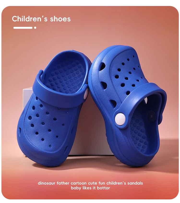 Children's shoes, boys' summer outerwear, home, anti-slip, EVA thick-soled beach parent-child slippers