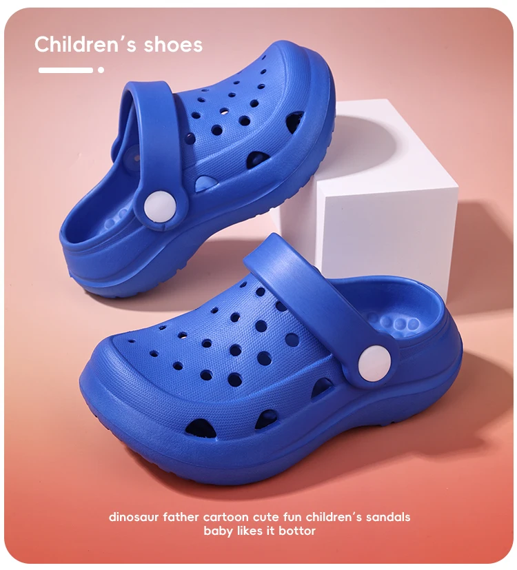 Children's shoes, boys' summer outerwear, home, anti-slip, EVA thick-soled beach parent-child slippers