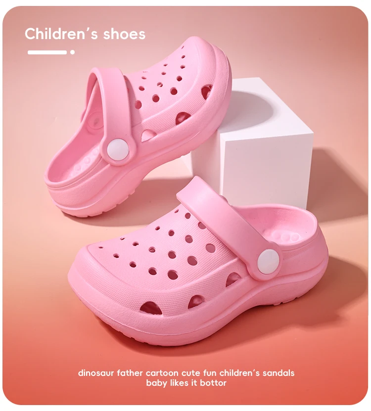Children's shoes, boys' summer outerwear, home, anti-slip, EVA thick-soled beach parent-child slippers