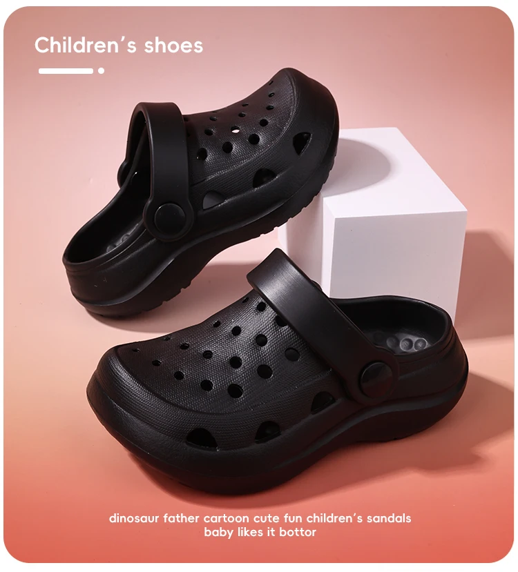 Children's shoes, boys' summer outerwear, home, anti-slip, EVA thick-soled beach parent-child slippers