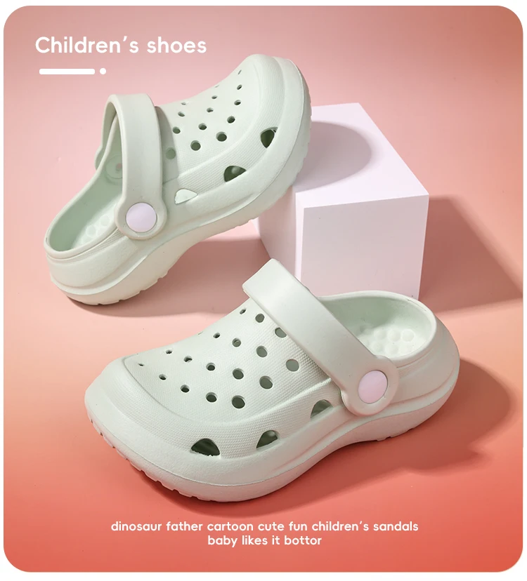 Children's shoes, boys' summer outerwear, home, anti-slip, EVA thick-soled beach parent-child slippers