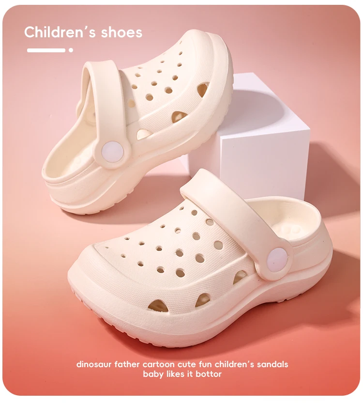 Children's shoes, boys' summer outerwear, home, anti-slip, EVA thick-soled beach parent-child slippers