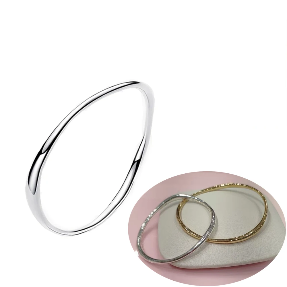 Fashionable 925 Silver Plating Organic Women's Bracelet Party&Banquet Classic Jewelry