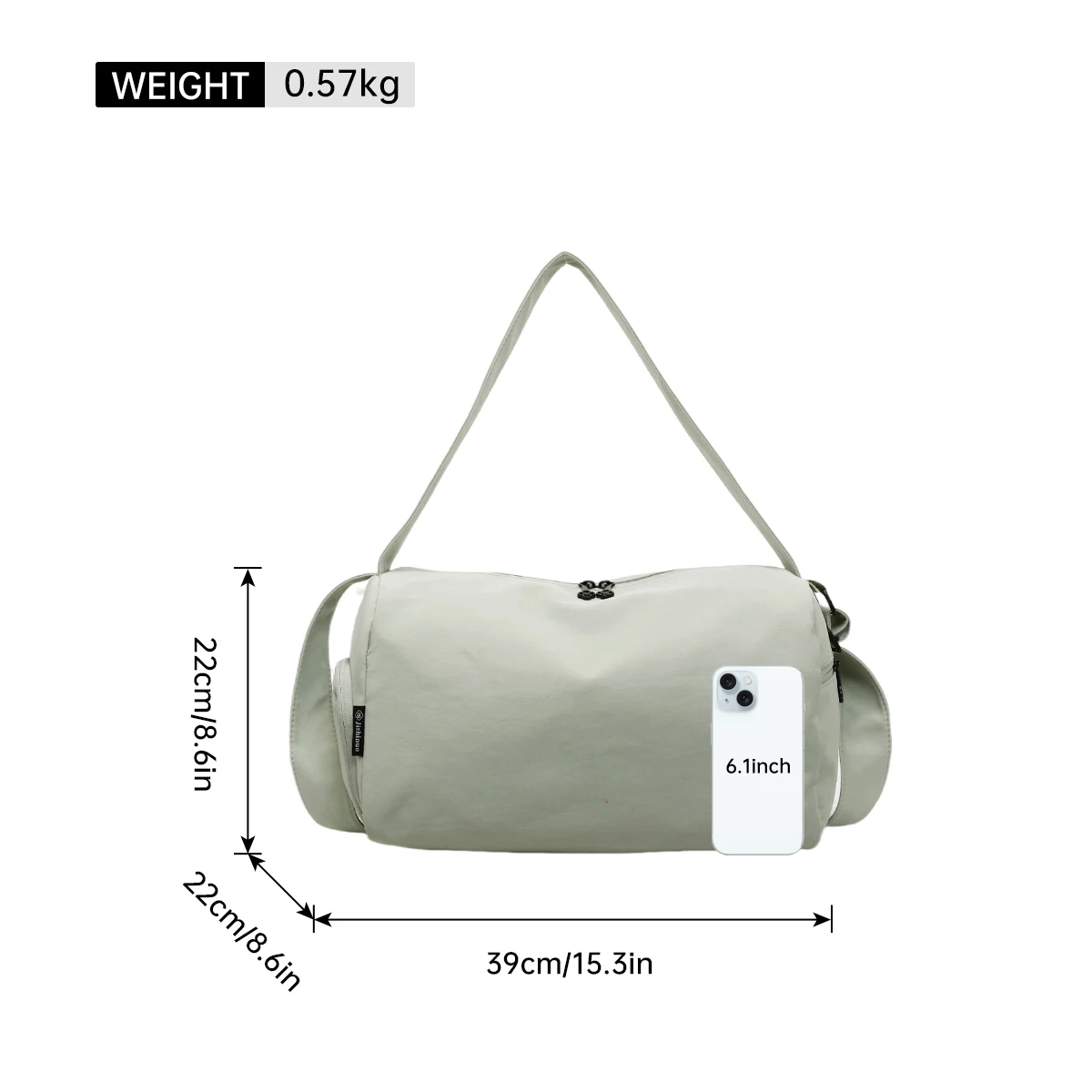 Sports Fitness Bag for Women, Wet and Dry Separation Swimming Bag, Large Capacity Portable Short-Distance Travel Bag, Luggage St