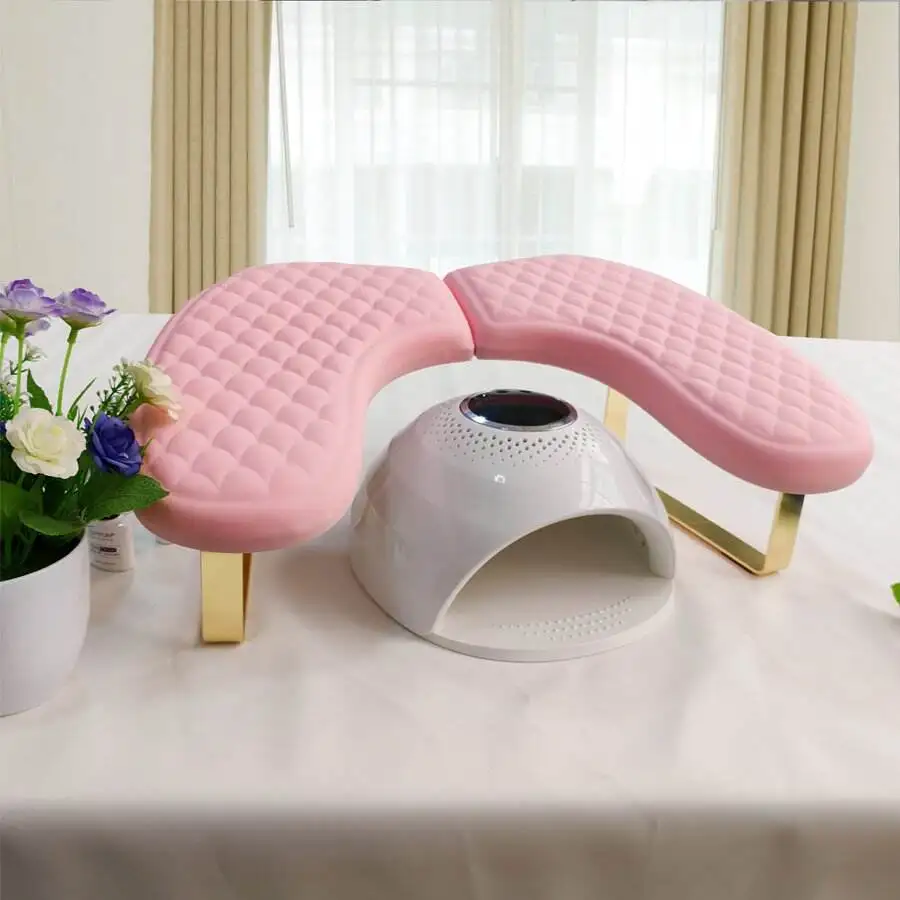 Large Armrest Manicure Pad, Soft Butterfly Hand Pillow, Detachable and Foldable Manicure Hand Pillow, Special Tool for Nail Salons
