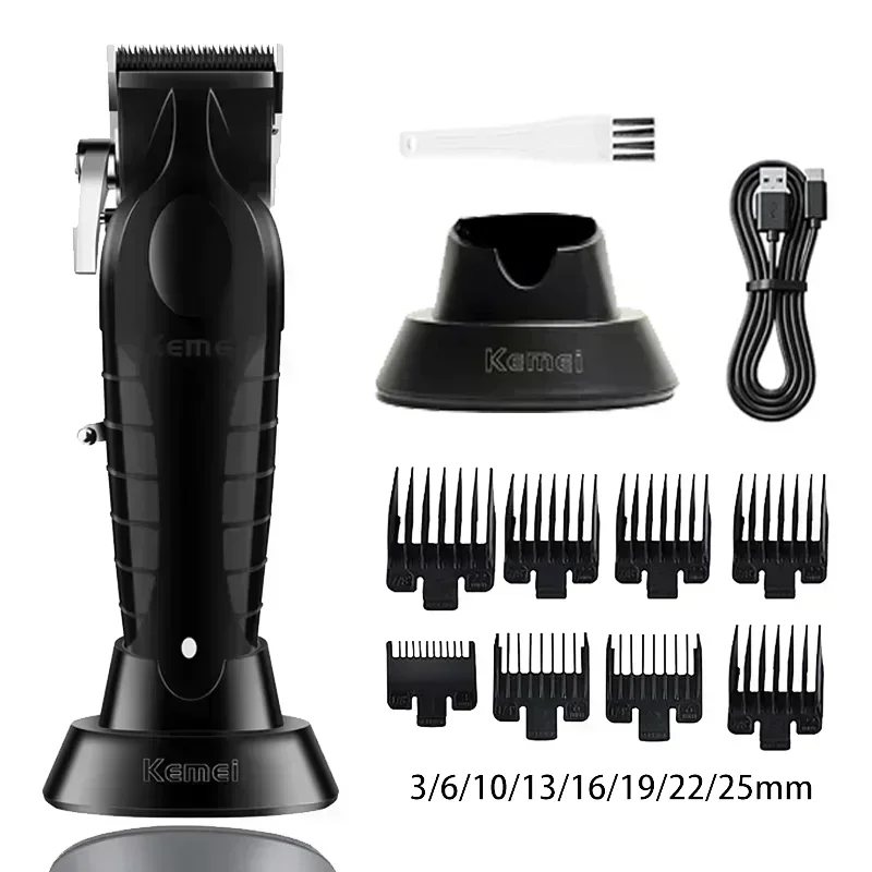 Kemei Hair Clipper Kit KM-2296 KM-2299 KM-1102 Men's Electric Hair Trimmer Machine Professional Hair Cutting Machine for Men