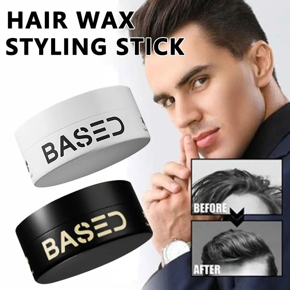  Naturally Effective Hair Wax Styling Stick Hair Mud Non Greasy Styling Daily Clay High Strong Creme Para Cabelos Hair Product