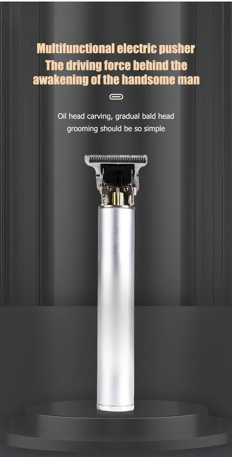 Electric Hair Cutting Machine Vintage T9 Clipper Hair Rechargeable Man Shaver Trimmer For Men's Barber Professional Hair Trimmer