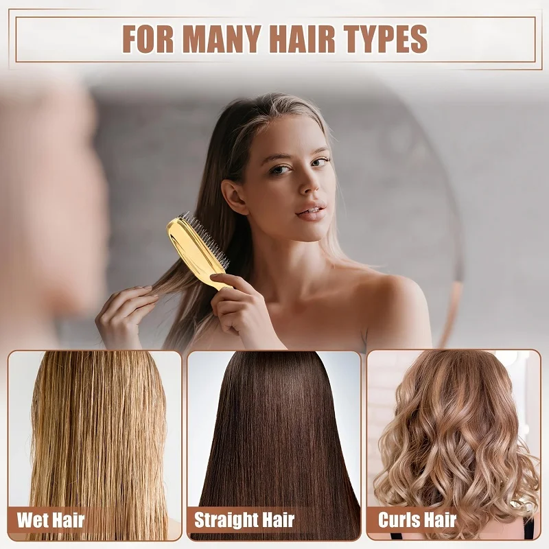 1pcs Japanese Premiun Hairbrush Scalp Massage High Quality Portable Soft Anti-frizz Comb Head Massager Hair Beauty Styling Tools