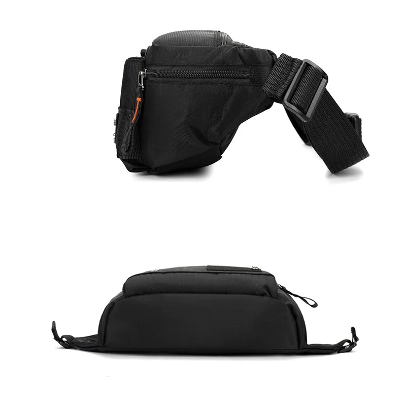 Men Waist Pack Belt Bag Cross Body Sling Chest Bags Commuter Outdoor Sports Travel Climb Nylon Male Shoulder Bum Hip Fanny Bags