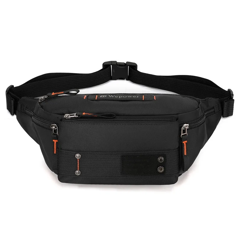 Men Waist Pack Belt Bag Cross Body Sling Chest Bags Commuter Outdoor Sports Travel Climb Nylon Male Shoulder Bum Hip Fanny Bags