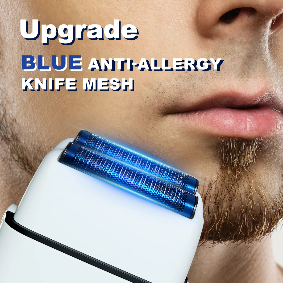ROSYOUS RS620 Professional Shaver 10000RPM Double Foil for Men Beard Trimmer Professional Hair Cutting Machine