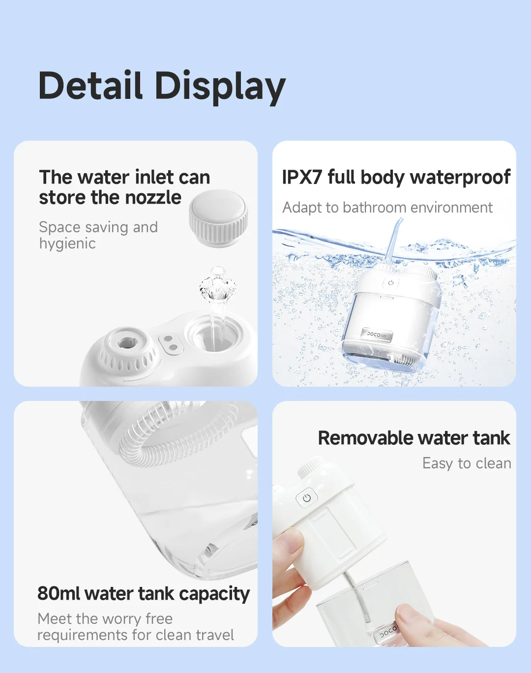 Water Flosser Dental Water Jet Mouth Washing Machine Home Appliance