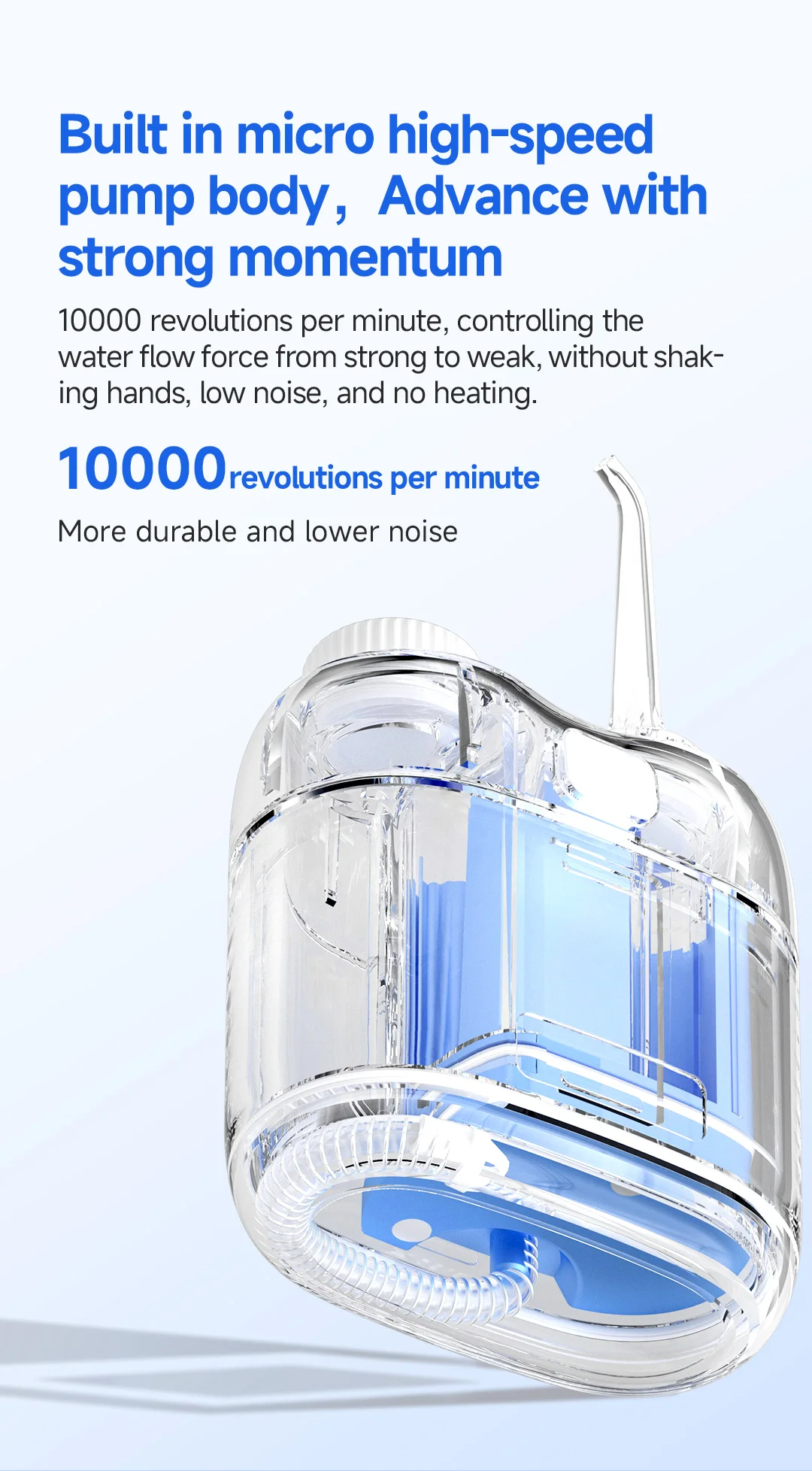 Water Flosser Dental Water Jet Mouth Washing Machine Home Appliance