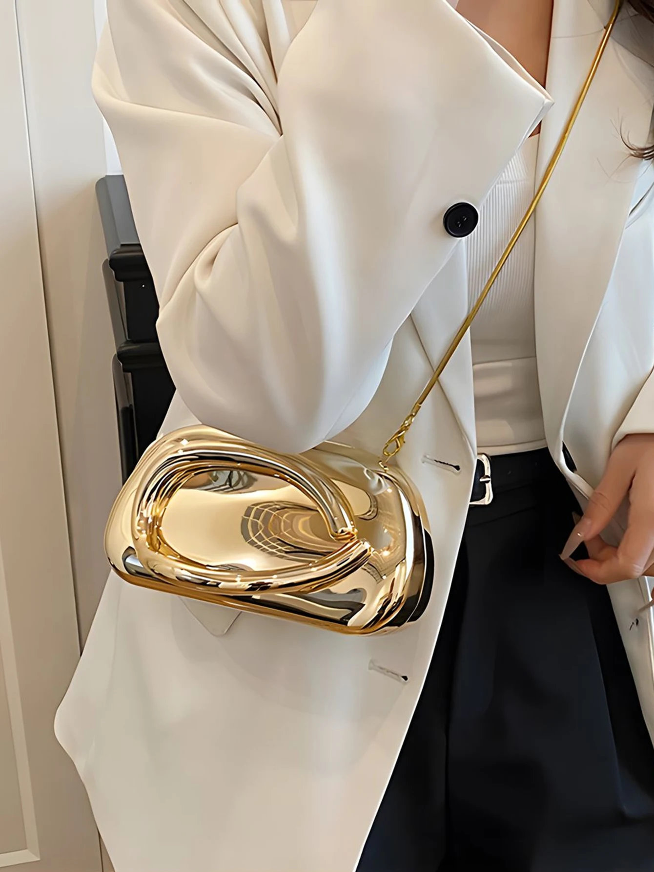 Fashion Elegant Acrylic Box Shaped Crossbody Bags Women Evening Bags Party Cute Handbag Wedding Mini Wallet Banquet Clutch Bag