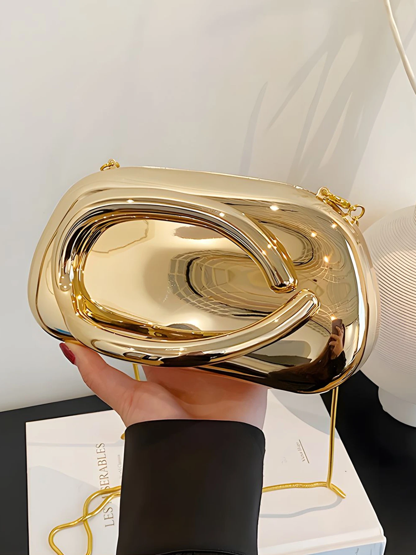 Fashion Elegant Acrylic Box Shaped Crossbody Bags Women Evening Bags Party Cute Handbag Wedding Mini Wallet Banquet Clutch Bag