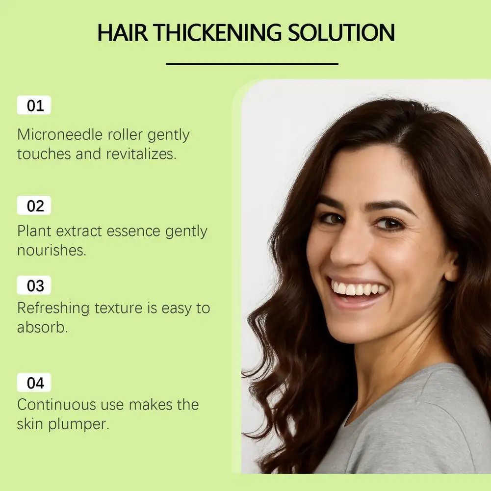 Anti-White Hair Essence, Blackening Essence, Hair Follicle Care, Nourishing Scalp, Anti-Hair Loss Conditioner