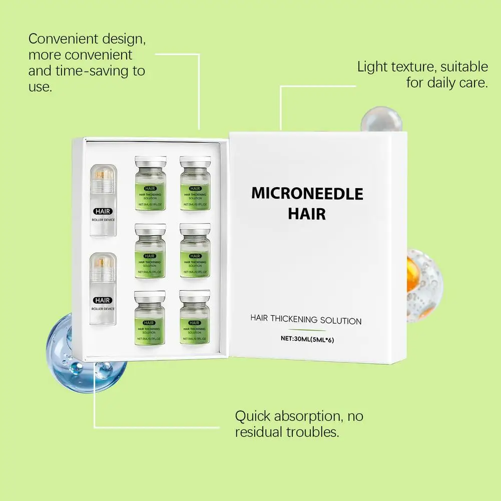 Anti-White Hair Essence, Blackening Essence, Hair Follicle Care, Nourishing Scalp, Anti-Hair Loss Conditioner