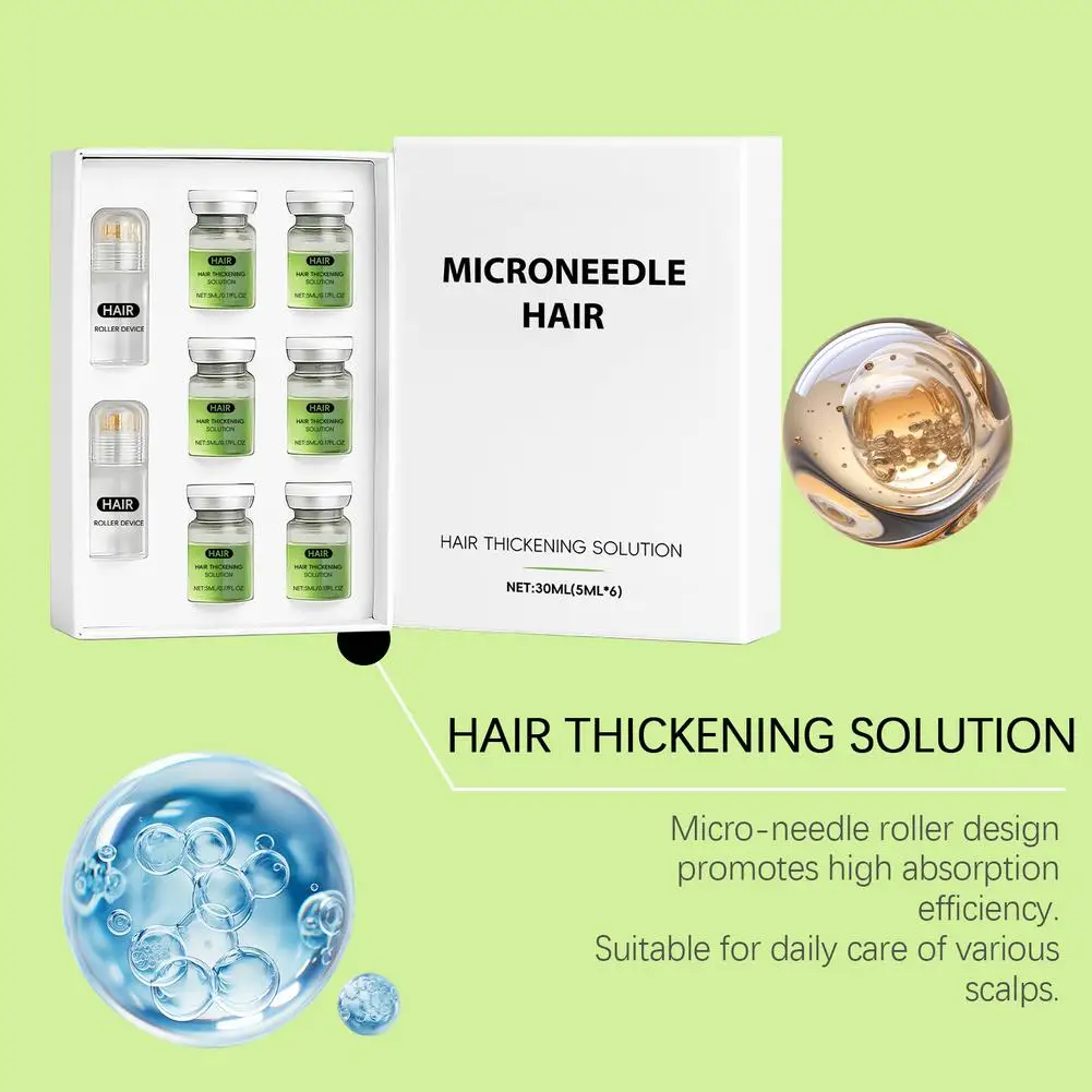 Anti-White Hair Essence, Blackening Essence, Hair Follicle Care, Nourishing Scalp, Anti-Hair Loss Conditioner