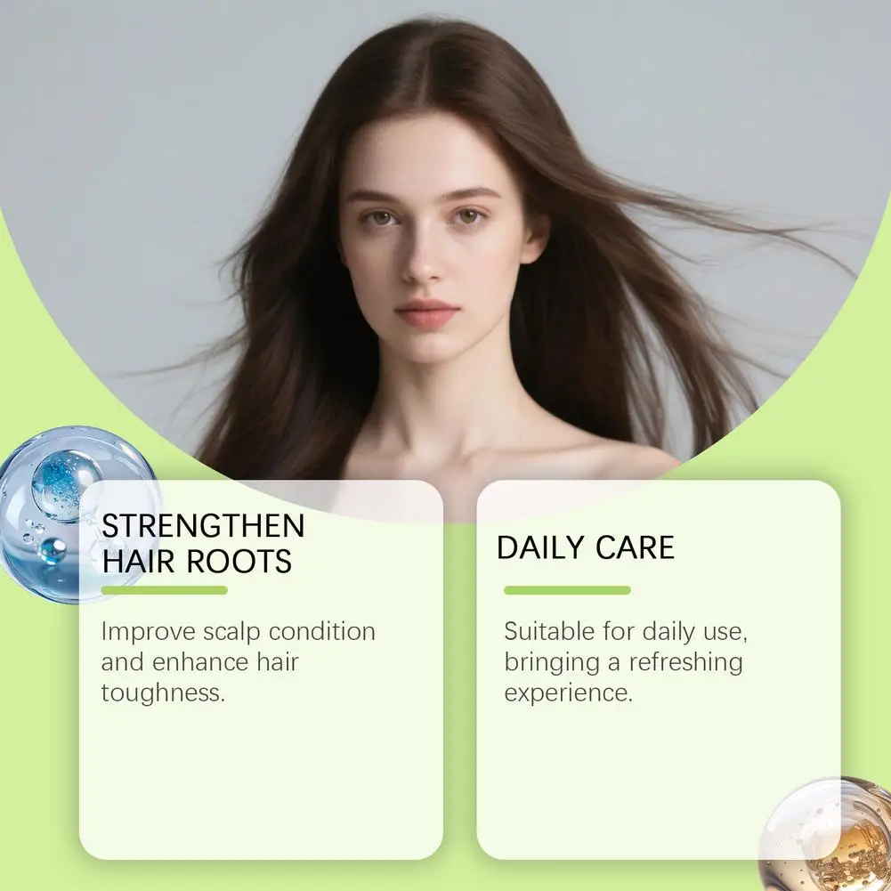 Anti-White Hair Essence, Blackening Essence, Hair Follicle Care, Nourishing Scalp, Anti-Hair Loss Conditioner