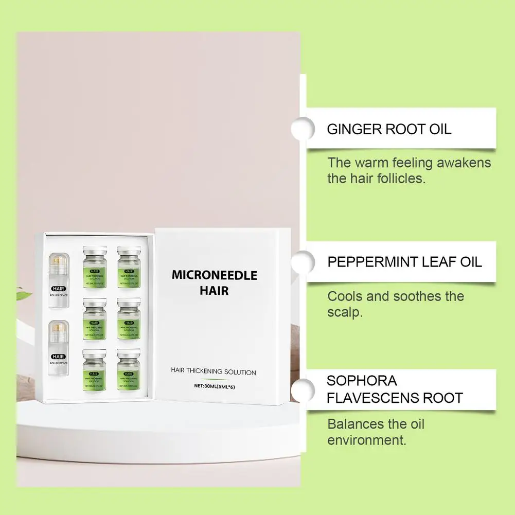 Anti-White Hair Essence, Blackening Essence, Hair Follicle Care, Nourishing Scalp, Anti-Hair Loss Conditioner
