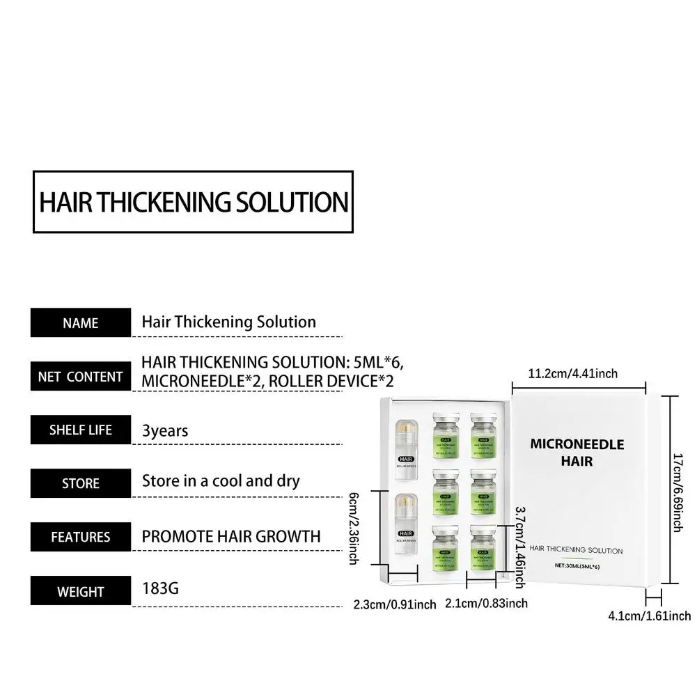 Anti-White Hair Essence, Blackening Essence, Hair Follicle Care, Nourishing Scalp, Anti-Hair Loss Conditioner