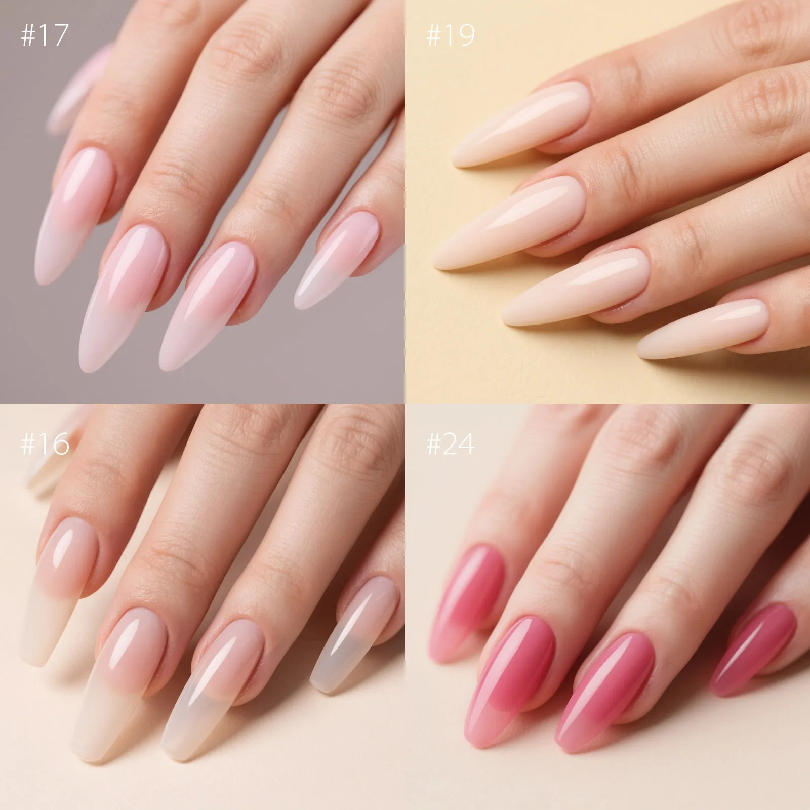 CANNI HEMA Free TPO Free Quick Glitter Jelly Builder UV Extension Constuction Self Levelling Soak Off UV LED Gel Nail Polish 9ml