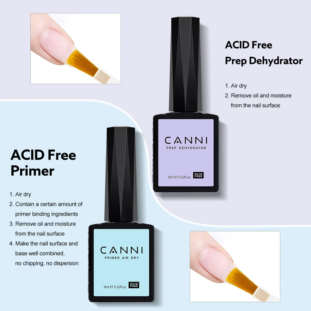 CANNI HEMA Free TPO Free Quick Glitter Jelly Builder UV Extension Constuction Self Levelling Soak Off UV LED Gel Nail Polish 9ml