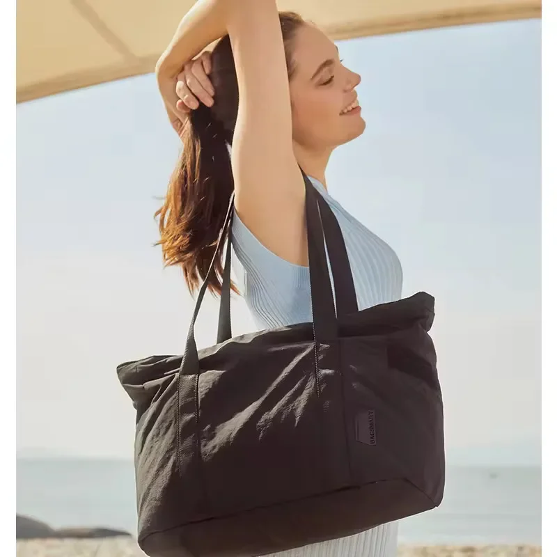 Women Travel Tote Bag University Laptop Travel Tote diaper Gym Yoga Bag Shoulder Bag Yoga Mat Buckle for Sports College Work