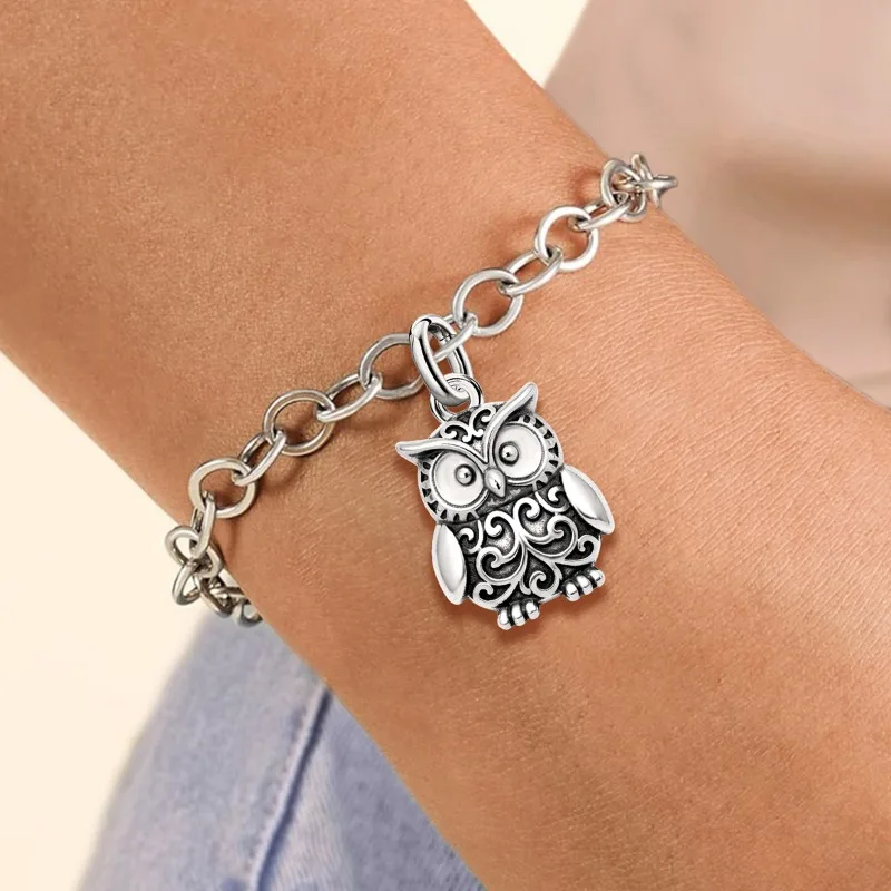 Adjustable 925 Sterling Silver Vintage Pendants Sea Turtle Animal Series Charms Beads Fit Original Bracelet Necklace DIY Jewelry