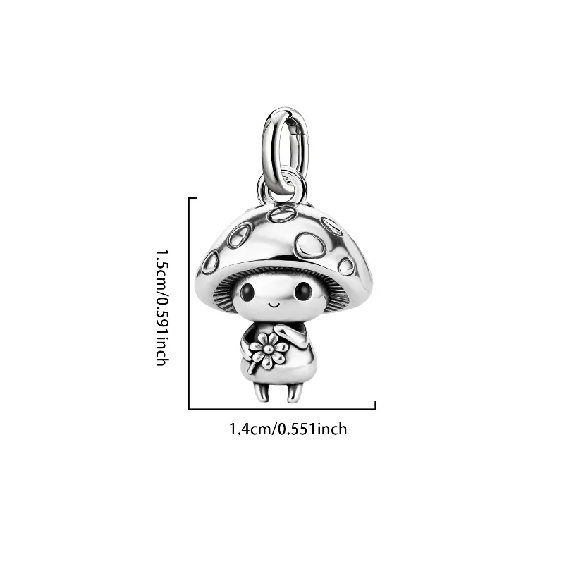 Adjustable 925 Sterling Silver Vintage Pendants Sea Turtle Animal Series Charms Beads Fit Original Bracelet Necklace DIY Jewelry