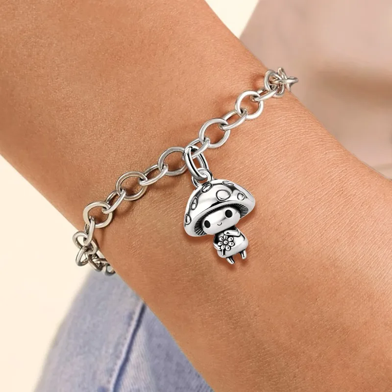Adjustable 925 Sterling Silver Vintage Pendants Sea Turtle Animal Series Charms Beads Fit Original Bracelet Necklace DIY Jewelry