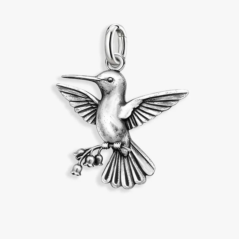 Adjustable 925 Sterling Silver Vintage Pendants Sea Turtle Animal Series Charms Beads Fit Original Bracelet Necklace DIY Jewelry