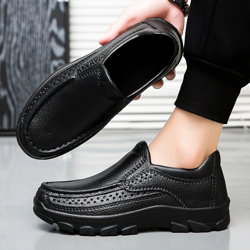 Men's chef shoes waterproof and oil-proof kitchen work shoes ultra-light non-slip EVA soft-soled casual men's shoes garden shoes